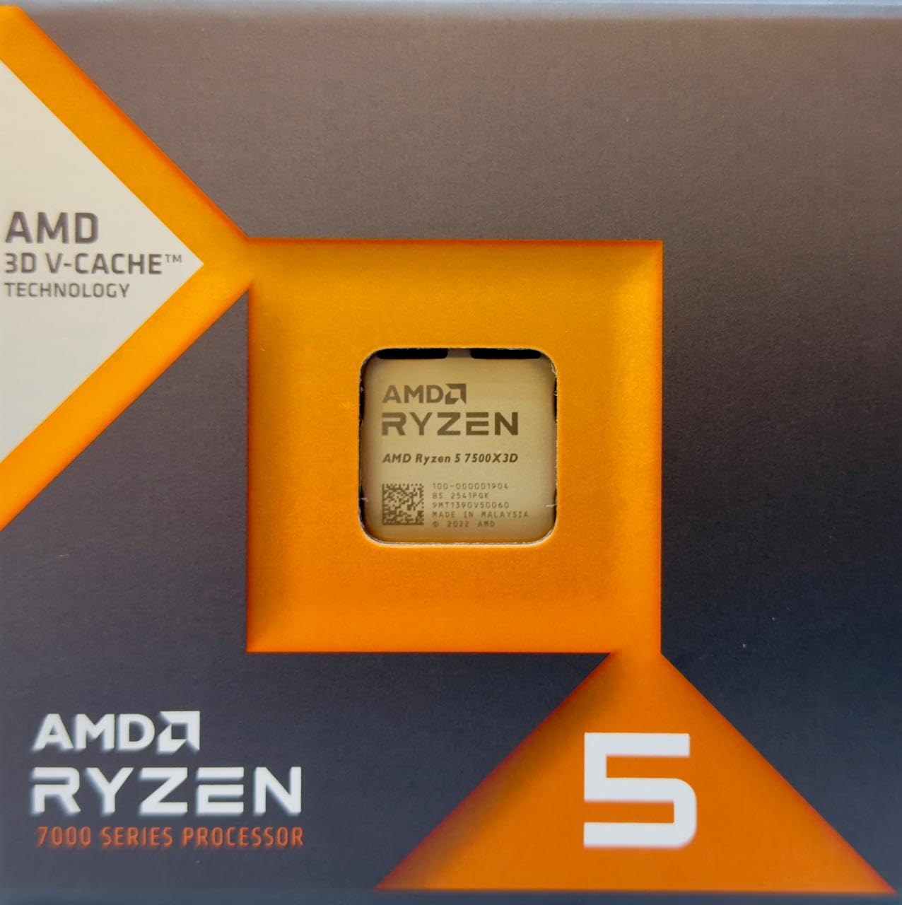 Amazon.com: AMD Ryzen 5 7500X3D Box : Electronics